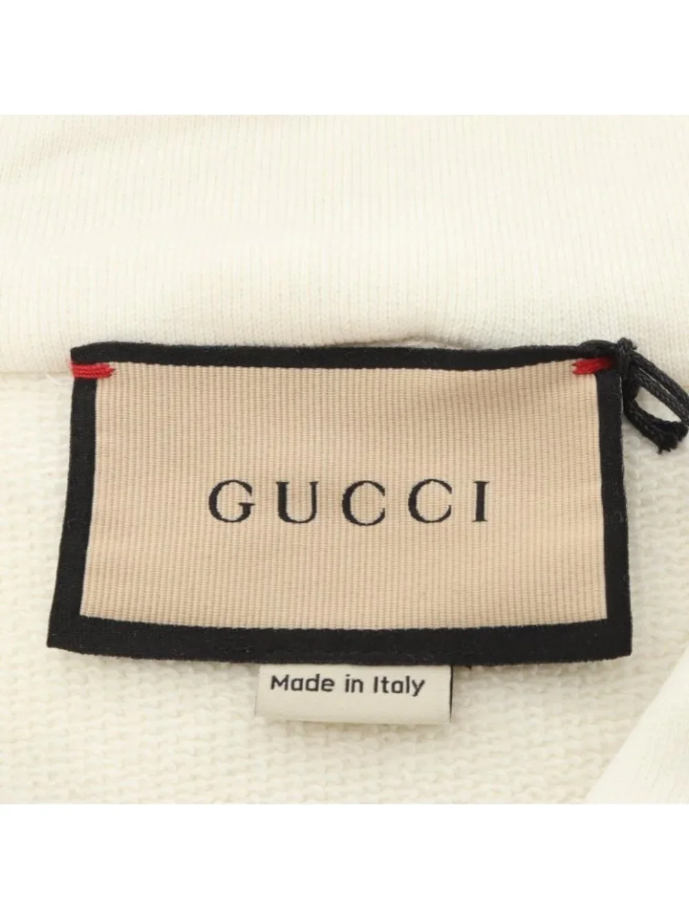 Gucci Hoodie Logo Print Embroidery Cotton Pullover
